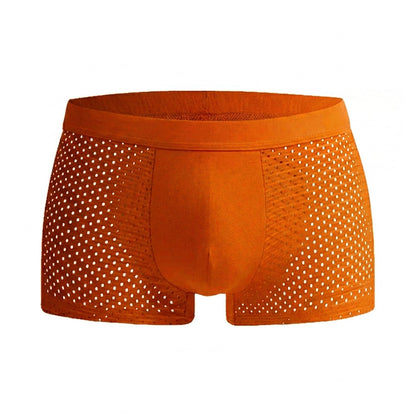 Bamboo Boxer Shorts Original 1-Pack for men, orange