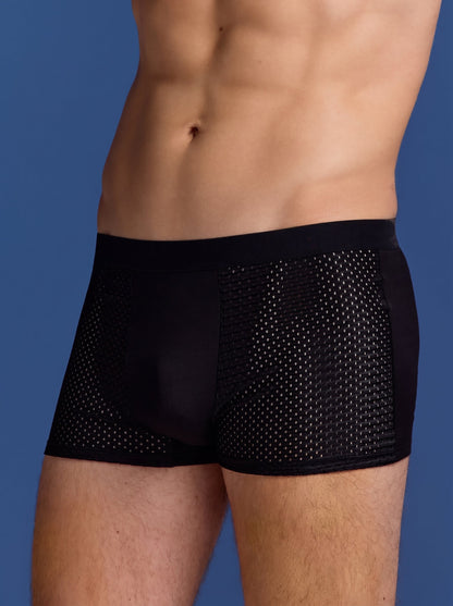 Bamboo Boxer Shorts Original 6-Pack for men, black
