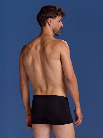 Bamboo Boxer Shorts Original 3-pack for men, black