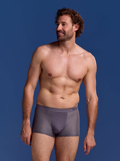 Bamboo Boxer Shorts Original 3-pack for men, grey