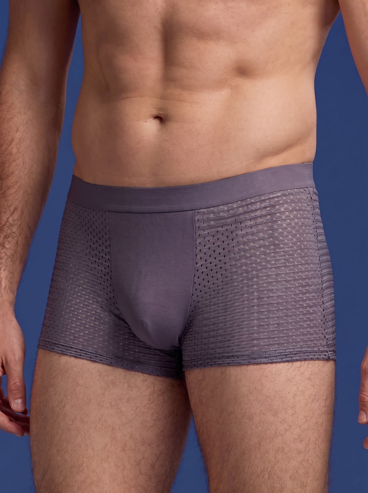 Bamboo Boxer Shorts Original 9-Pack for men, grey