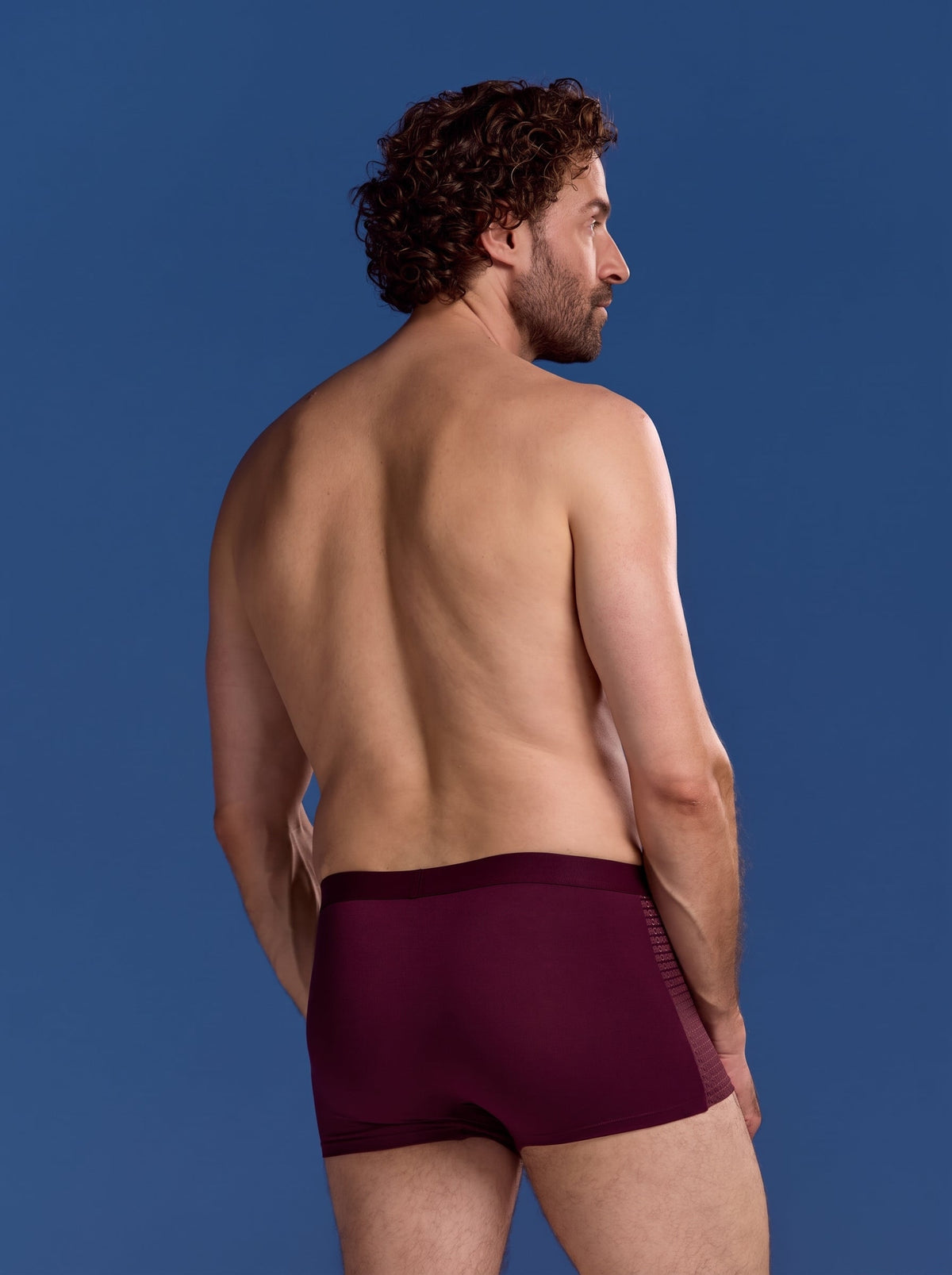Bamboo Boxer Shorts Original Buy 5, Get 5 Free for men, burgundy