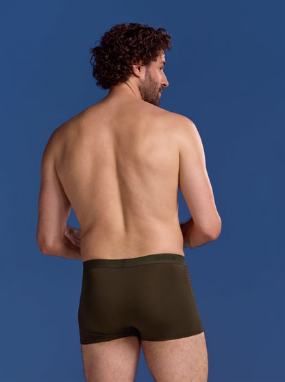 Bamboo Boxer Shorts Original 9-Pack for men, olive-green