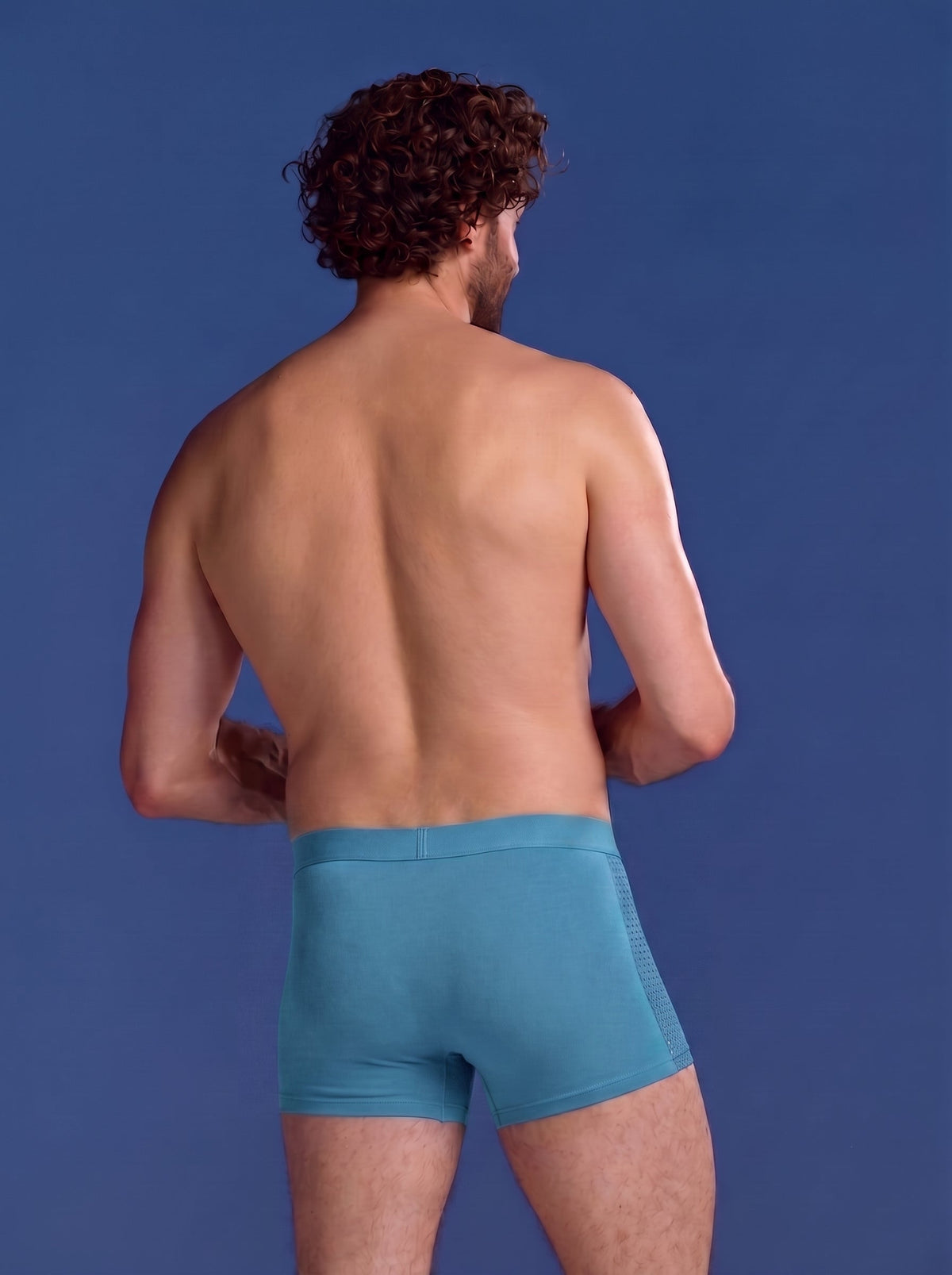 Bamboo Boxer Shorts Original 6-Pack for men, marina