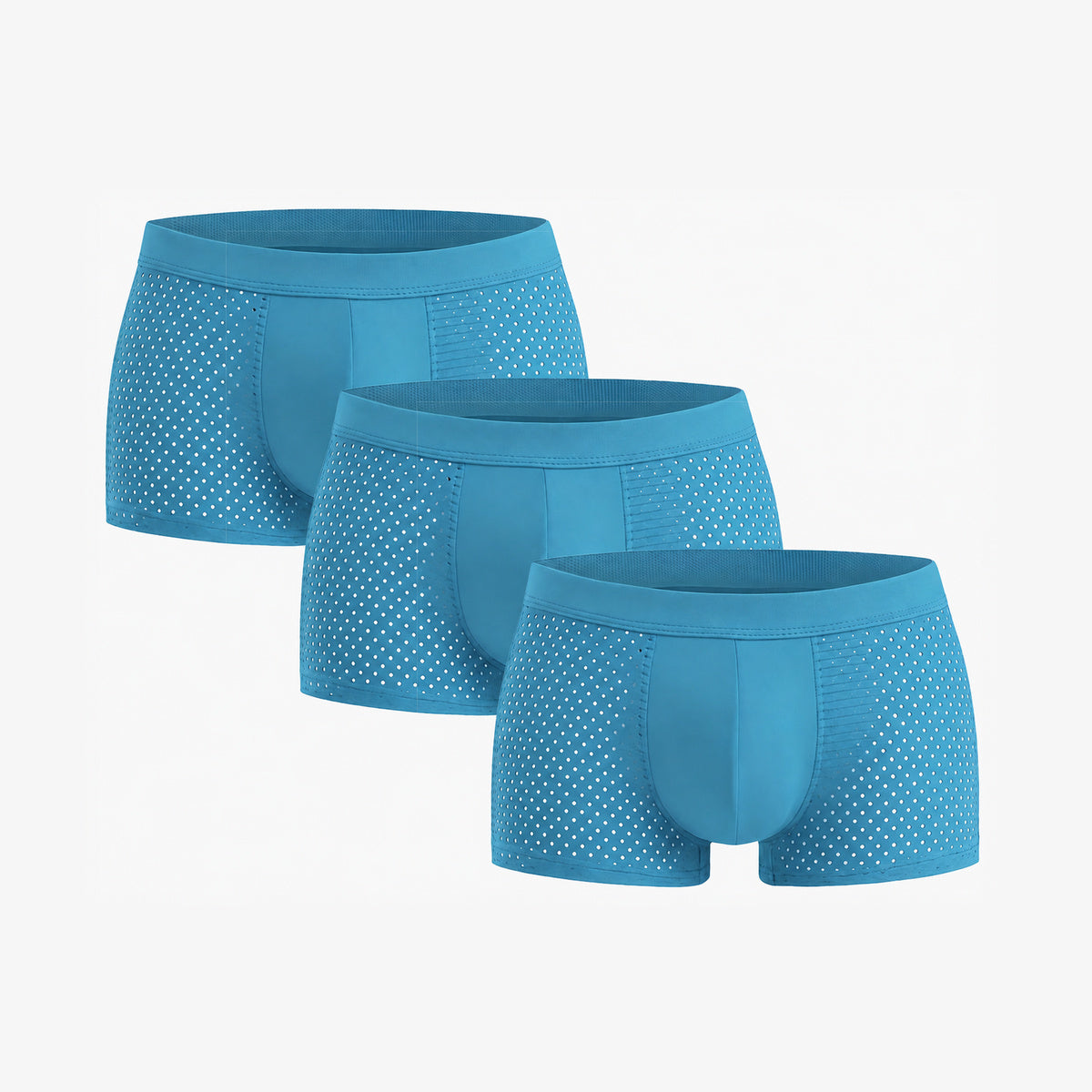 Bamboo Boxer Shorts Original Bold 3-pack for men, marina