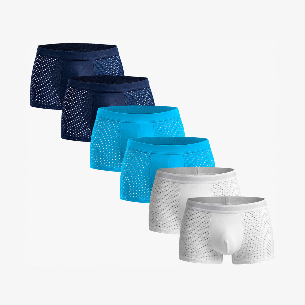 Bamboo Boxer Shorts Original 6-Pack for men, summer
