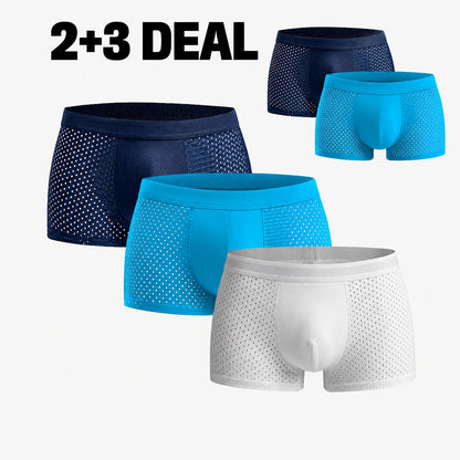 Bamboo Boxer Shorts Original Buy 2, Get 3 Free for men, summer