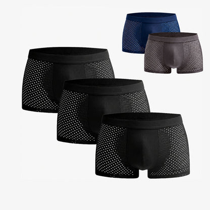 Bamboo Boxer Shorts Original Buy 2, Get 3 Free for men, multicolor