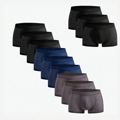Bamboo Boxer Shorts Original Buy 9, Get 3 Free for men, view 1