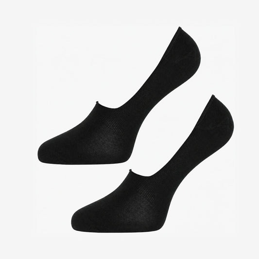 Bamboo No Show Socks 2-Pack for men, back view