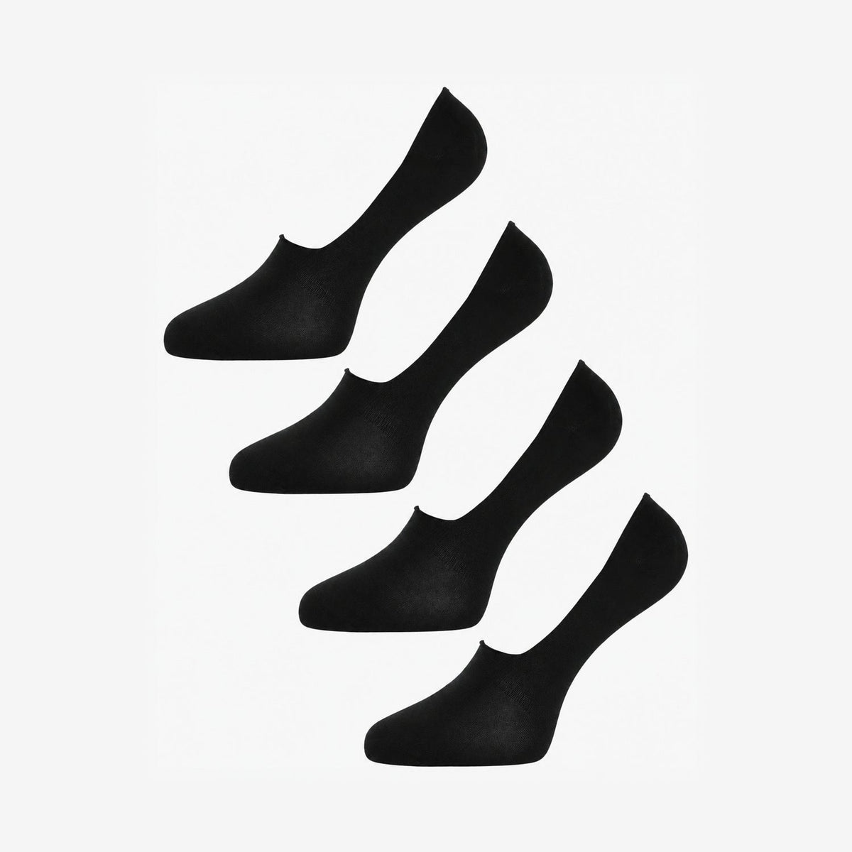 Bamboo No Show Socks 4-Pack for men, view 1