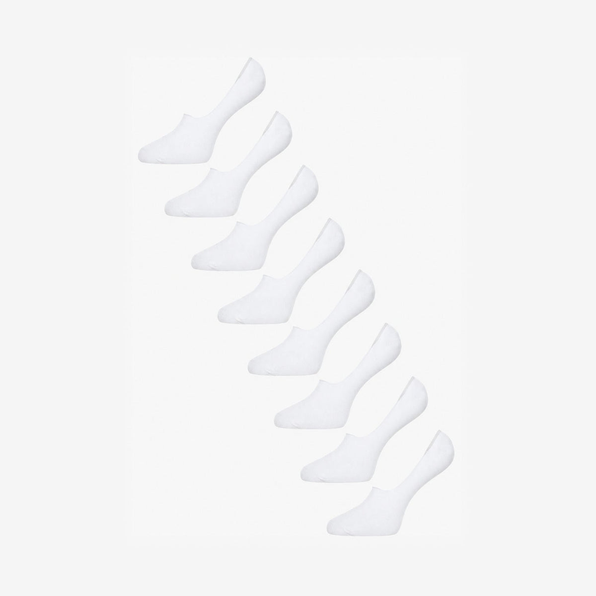 Bamboo No Show Socks 8-Pack for men, view 2