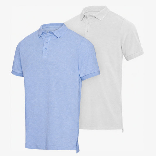 Bamboo Polo Shirts 2-Pack for men, view 1