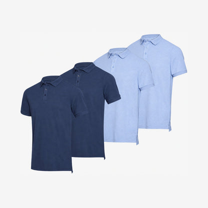 Bamboo Polo Shirts 4-Pack for men, view 3