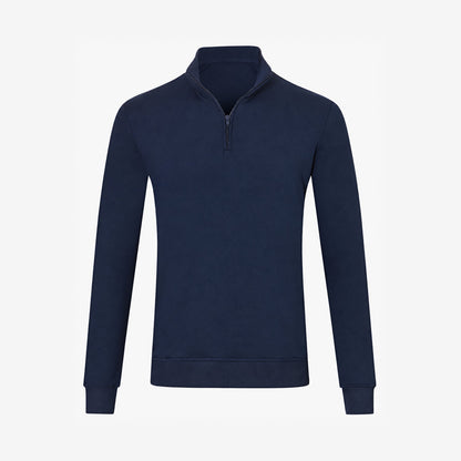 Bamboo Quarter-Zip Pullovers 1-Pack for men, back view