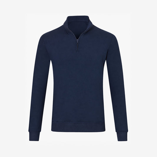 Bamboo Quarter-Zip Pullovers 1-Pack for men, back view