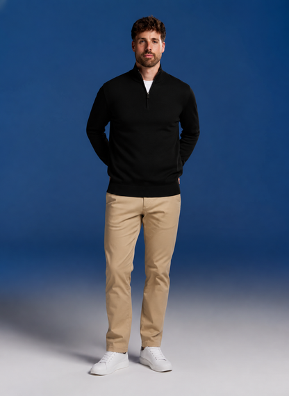Bamboo Quarter-Zip Pullovers 2-Pack for men, view 4