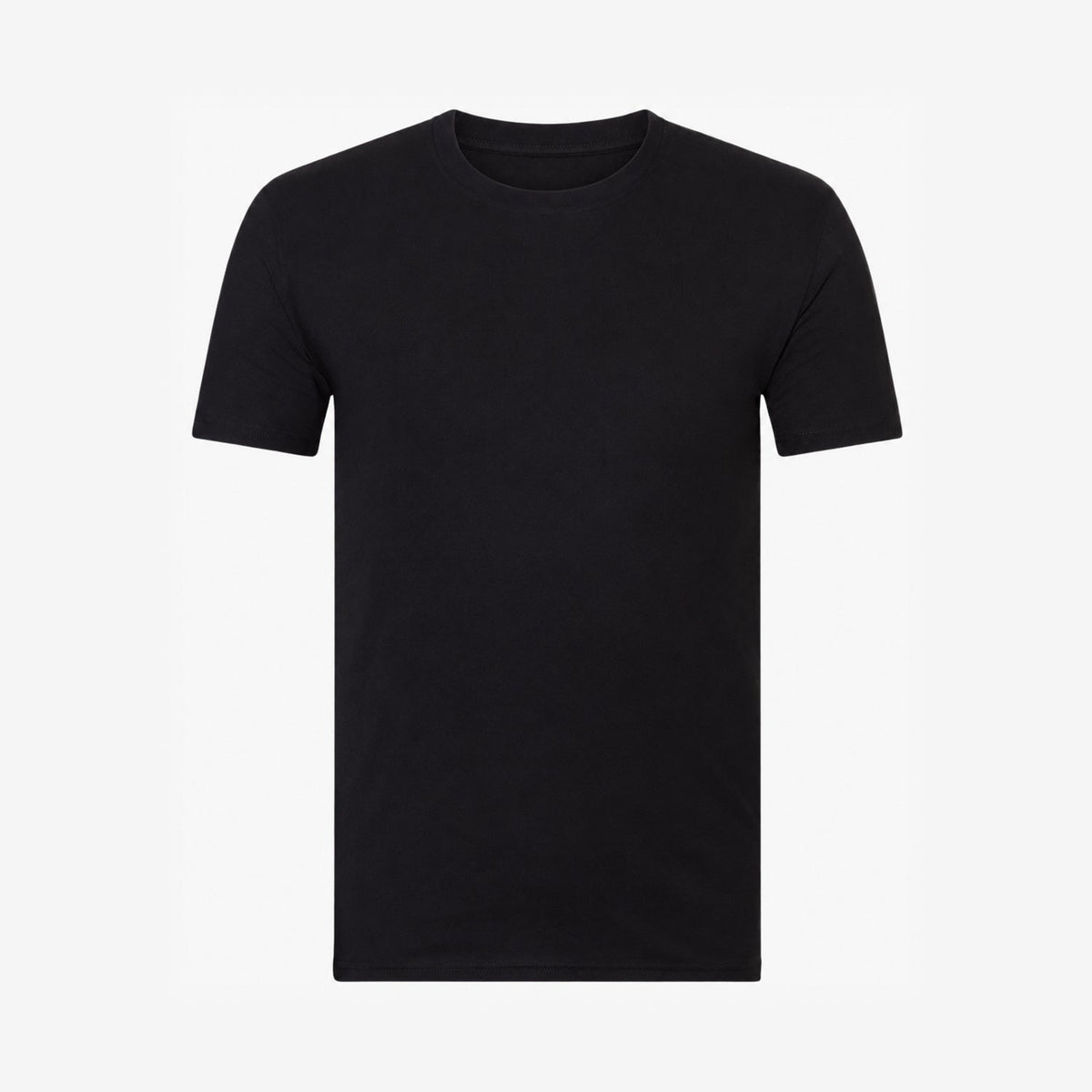Bamboo T-Shirt (Regular Fit) 1-Pack for men, grey, back view