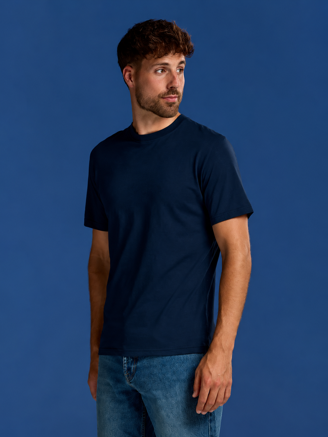 Bamboo T-Shirt (Regular Fit) 6-Pack for men, navy-blue