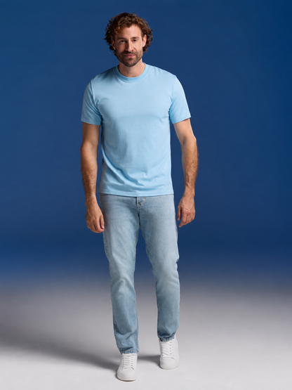Bamboo T-Shirt (Regular Fit) 1-Pack for men, light-blue