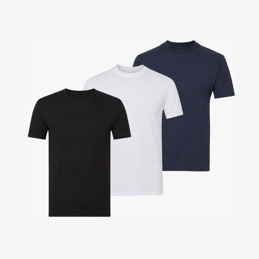 Bamboo T-Shirt (Regular Fit) 3-Pack for men, view 2