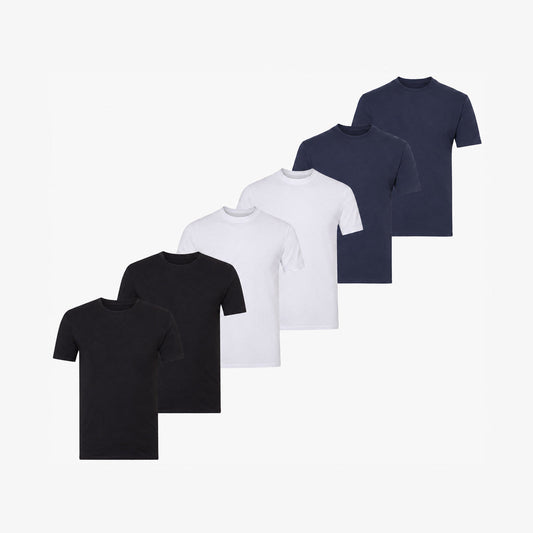 Bamboo T-Shirt (Regular Fit) 6-Pack for men, view 2