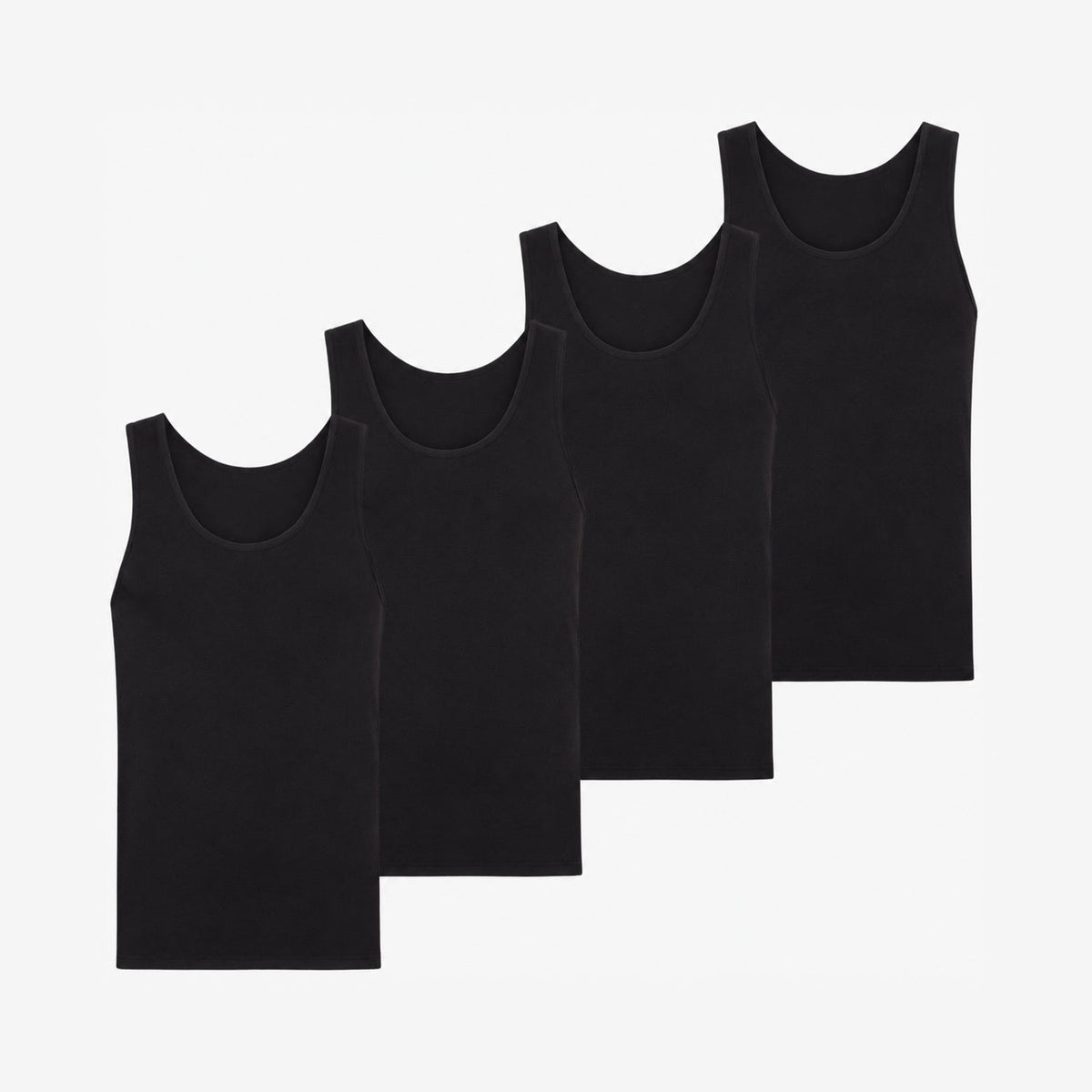 Bamboo Tank-top 4-Pack for men, view 2