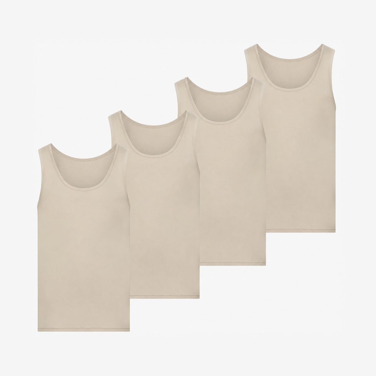 Bamboo Tank-top 4-Pack for men, view 3