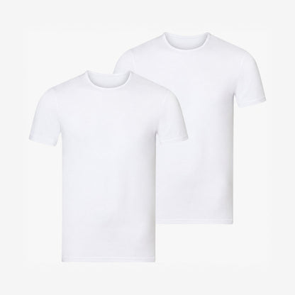 Bamboo Undershirts Round-neck 2-Pack for men, view 2