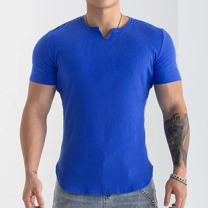 Men's Slim Fit V-Neck Sports T-Shirt for men, view 7
