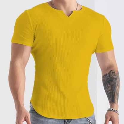Men's Slim Fit V-Neck Sports T-Shirt for men, view 6