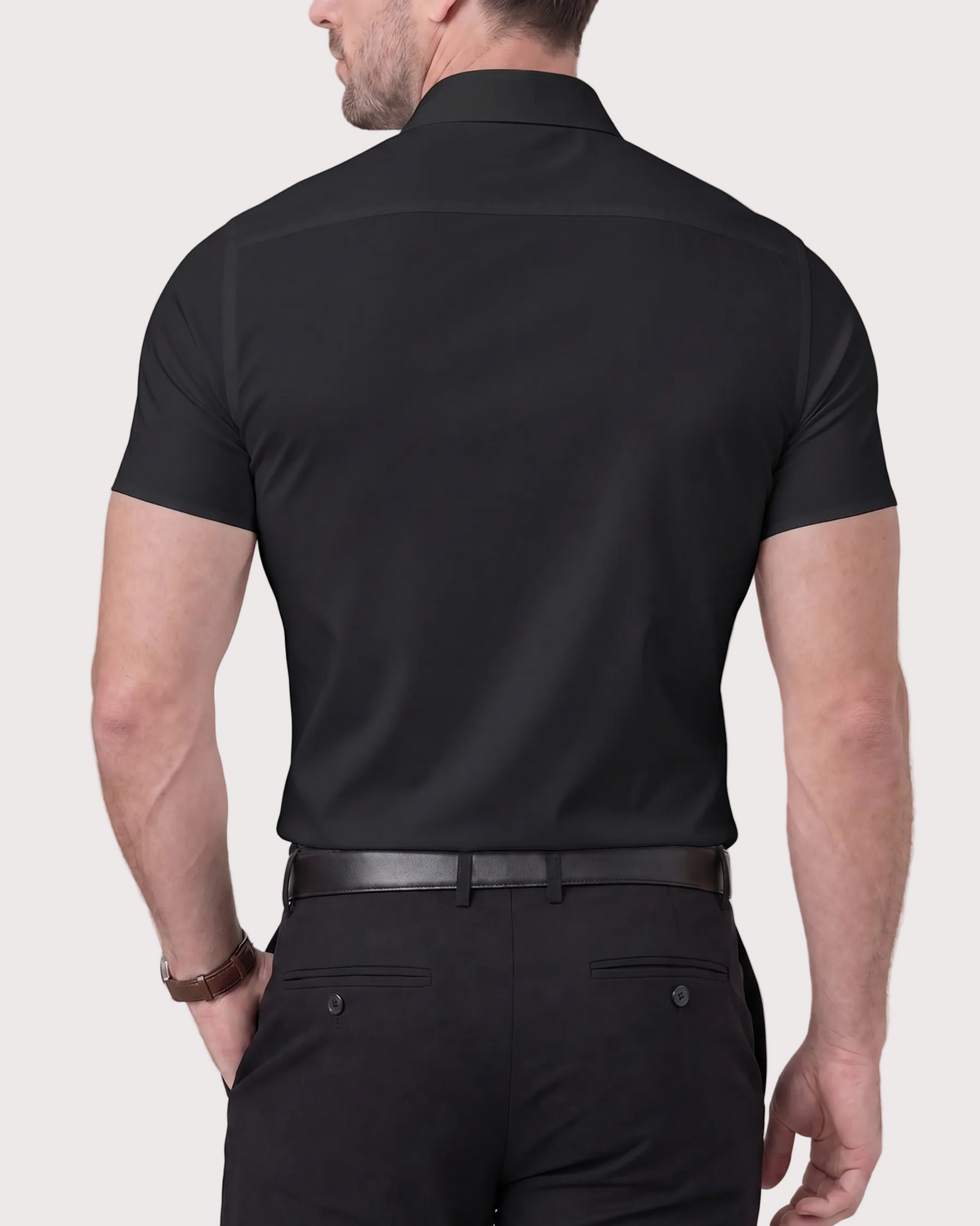 Short Sleeve Stretch Dress Shirt for men, view 6