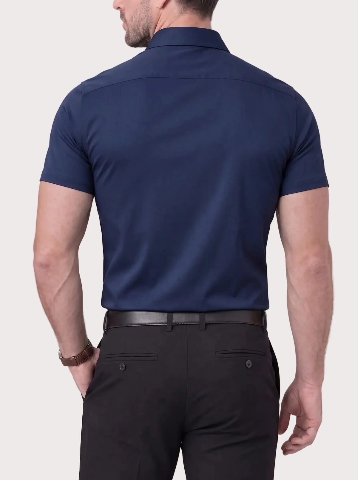 Short Sleeve Stretch Dress Shirt for men, view 10