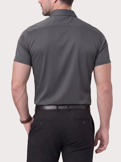 Short Sleeve Stretch Dress Shirt for men, view 17