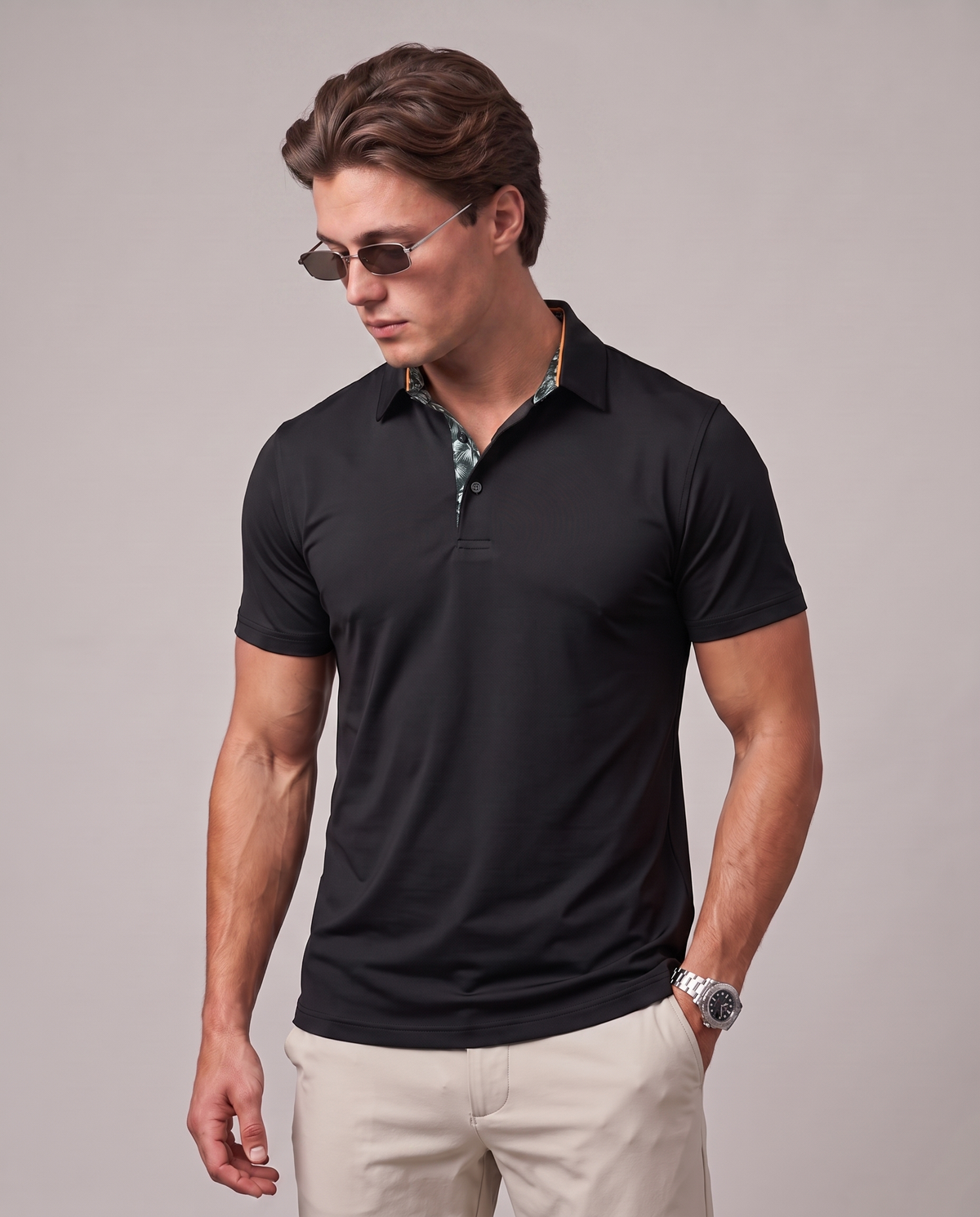 Contour Fit Polo for men, view 1