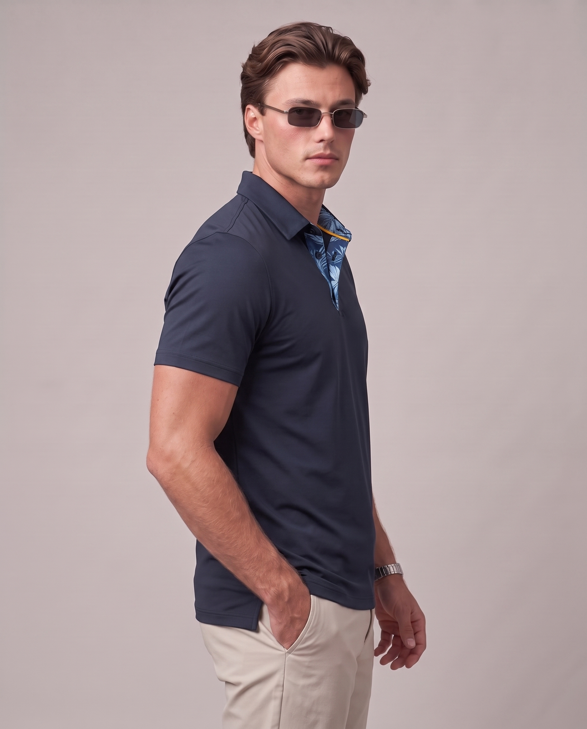 Contour Fit Polo for men, view 6