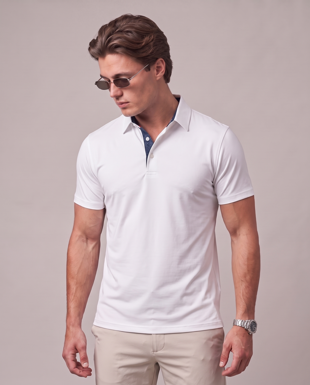 Contour Fit Polo for men, view 9