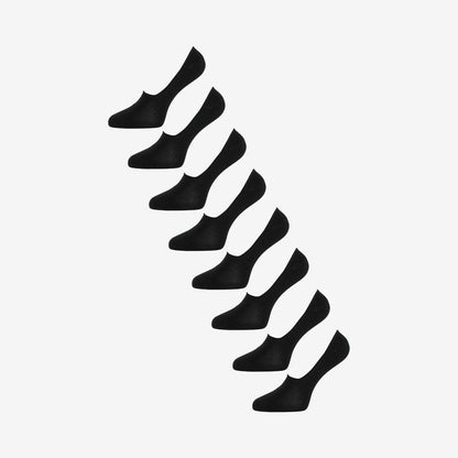 Bamboo No Show Socks 8-Pack for men, view 1