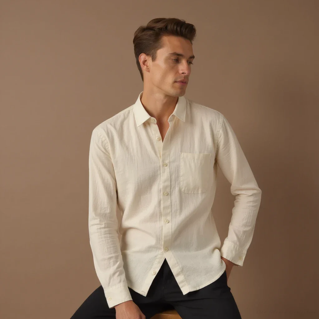 Porto Linen Shirt for men, view 3