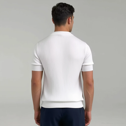 Portofino Silk Mesh T-Shirt for men, view 3