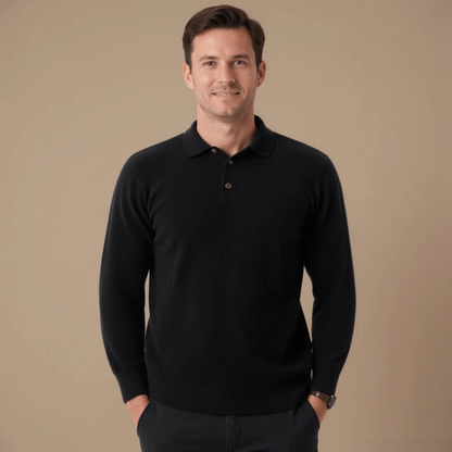 Premium Cashmere Cardigan for men, view 2