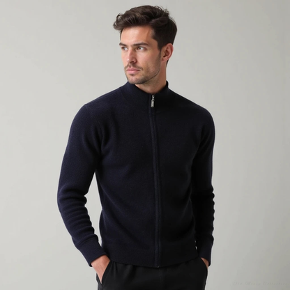 Premium Cashmere Vest for men, black