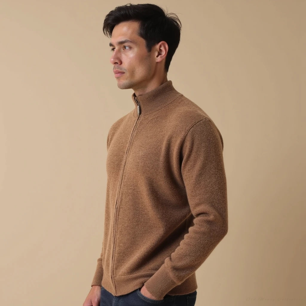 Premium Cashmere Vest for men, brown