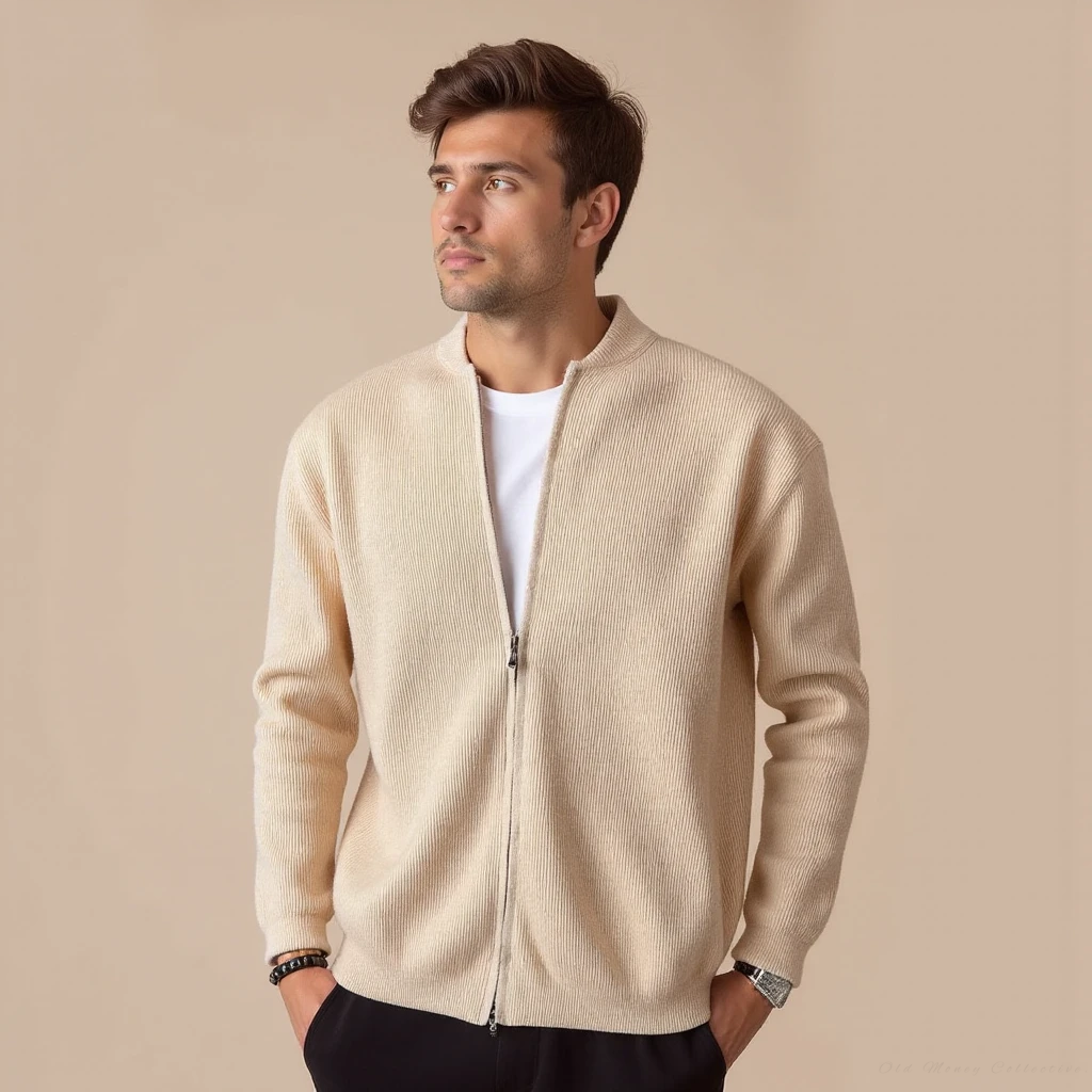 Premium Cotton Gilet for men, nude