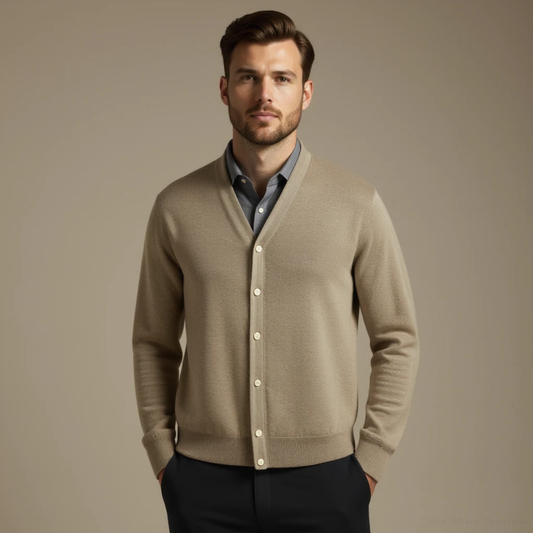 Premium Wool Gilet for men, view 1