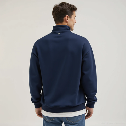 South Beach Cotton Zip-Up for men, view 2