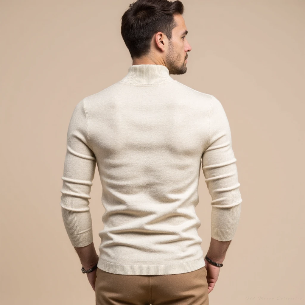 The Monte Carlo Cashmere Blend Turtleneck for men, view 2
