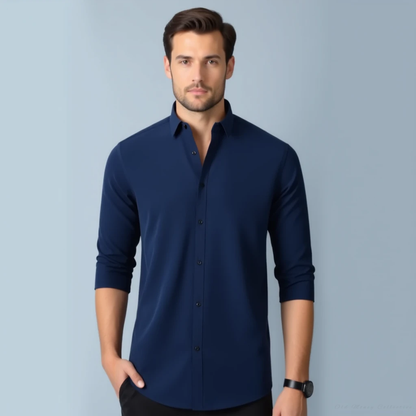Windsor Full Sleeve Shirt for men, navy